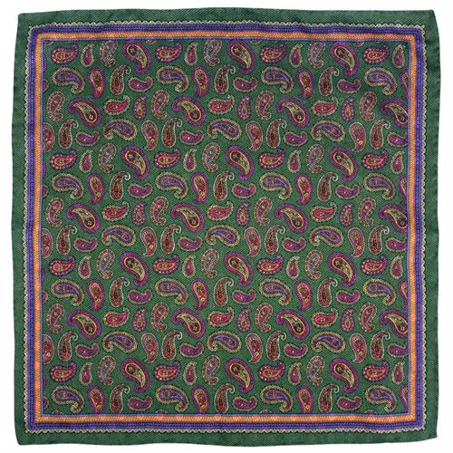 POCHETTE 33X33 100%SETA ORLO A MANO