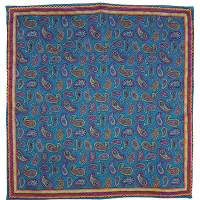 POCHETTE 33X33 100%SETA ORLO A MANO