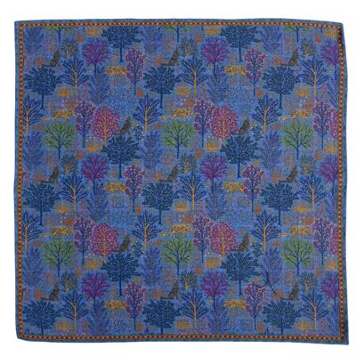 POCHETTE 33X33 100%SETA ORLO A MANO