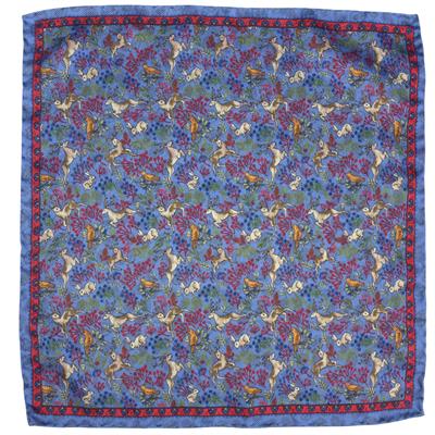 POCHETTE 33X33 100%SETA ORLO A MANO