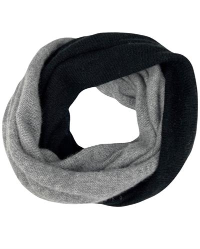 SCALDACOLLO BICOLORE 100%CASHMERE