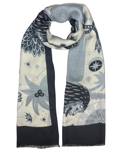 SCIARPA ARCHY 90%MODAL 10%CASHMERE