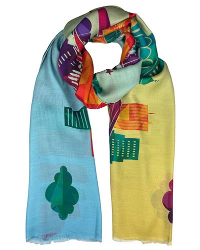 SCIARPA ARCHY 90%MODAL 10%CASHMERE