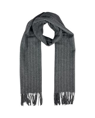 SCIARPA GESSATA  90% LANA 10% CASHMERE 37X180