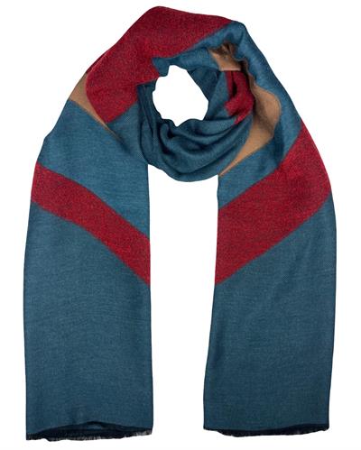 SCIARPA BOUCLE'38%VI 31%VW 18%MD 13%PA