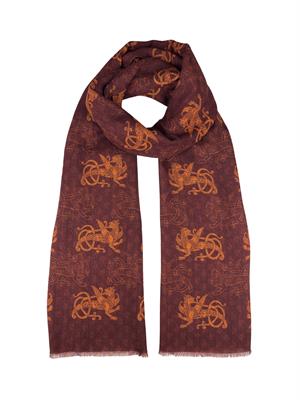 SCIARPA PARSIFAL DOUBLE FACE 100% LAMBSWOOL 70X195