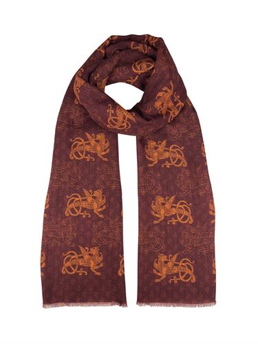 SCIARPA PARSIFAL DOUBLE FACE 100% LAMBSWOOL 70X195