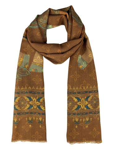 SCIARPA PARSIFAL DOUBLE FACE 100% LAMBSWOOL 70X195