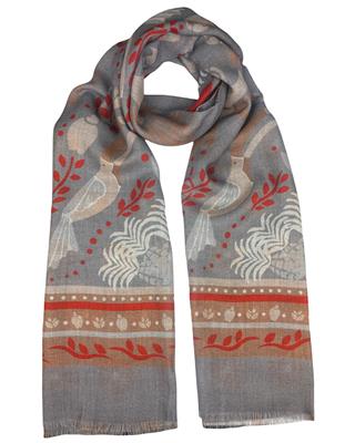 SCIARPA PARSIFAL DOUBLE FACE 100% LAMBSWOOL 70X195