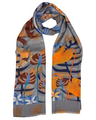 SCIARPA PARSIFAL DOUBLE FACE 100% LAMBSWOOL 70X195