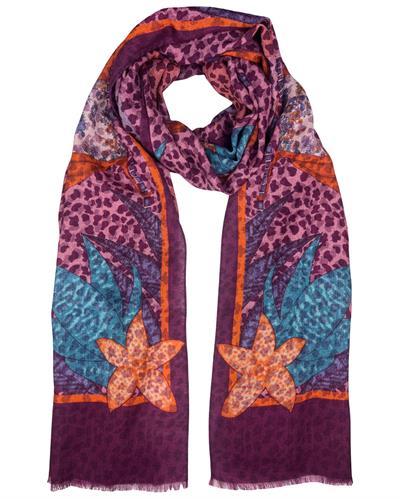 SCIARPA PARSIFAL DOUBLE FACE 100% LAMBSWOOL 70X195