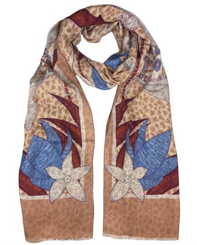 SCIARPA PARSIFAL DOUBLE FACE 100% LAMBSWOOL 70X195