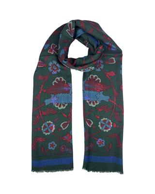 SCIARPA PARSIFAL DOUBLE FACE 100% LAMBSWOOL 70X195