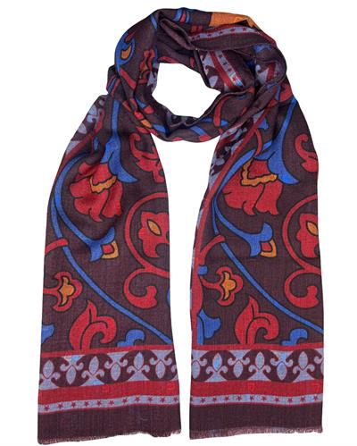 SCIARPA PARSIFAL DOUBLE FACE 100% LAMBSWOOL 70X195