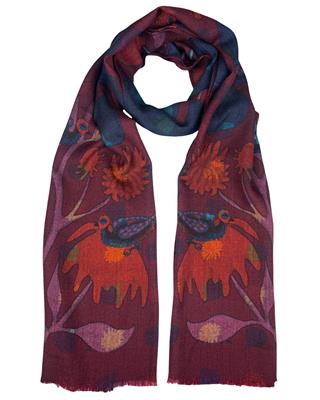 SCIARPA PARSIFAL DOUBLE FACE 100% LAMBSWOOL 70X195