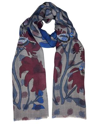 SCIARPA PARSIFAL DOUBLE FACE 100% LAMBSWOOL 70X195