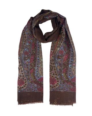 SCIARPA PARSIFAL DOUBLE FACE 100% LAMBSWOOL 70X195