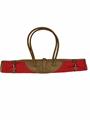 ROTOLO L SHOPPING BAG TESSUTO E CUOIO  59X48