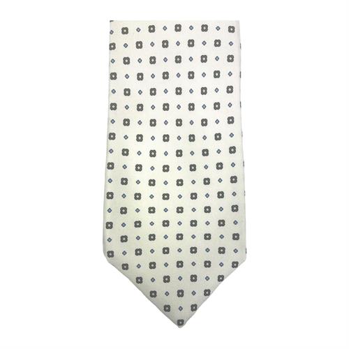 CRAVATTA BISHOP 7 PIEGHE 100%SETA STAMPA