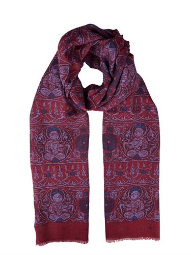 SCIARPA PARSIFAL DOUBLE FACE 100% LAMBSWOOL 70X195