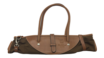 ROTOLO S SHOPPING BAG TESSUTO E CUOIO 40X33
