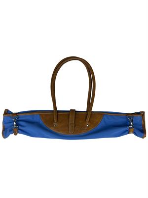 ROTOLO L SHOPPING BAG TESSUTO E CUOIO  59X48