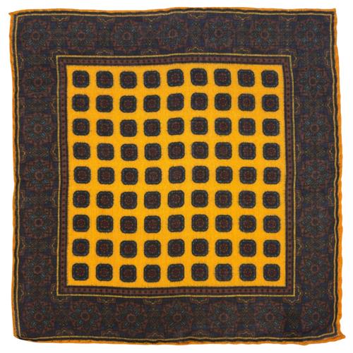 POCHETTE 33X33 100%LANA ORLO A MANO