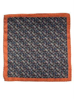 POCHETTE 33X33 100%SETA ORLO A MANO