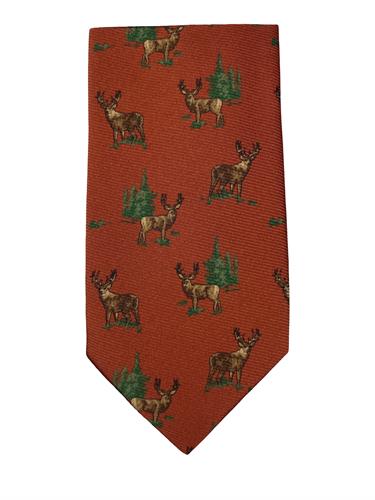 CRAVATTA BISHOP 100% SETA STAMPA