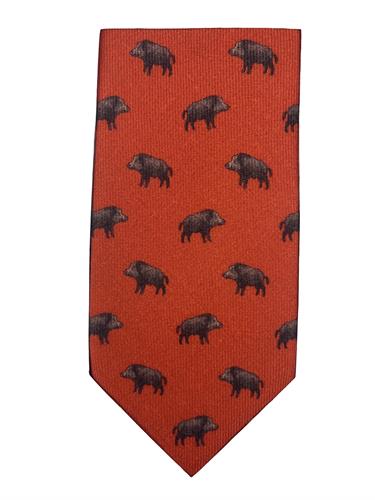 CRAVATTA CARDINAL 100% LANA STAMPA