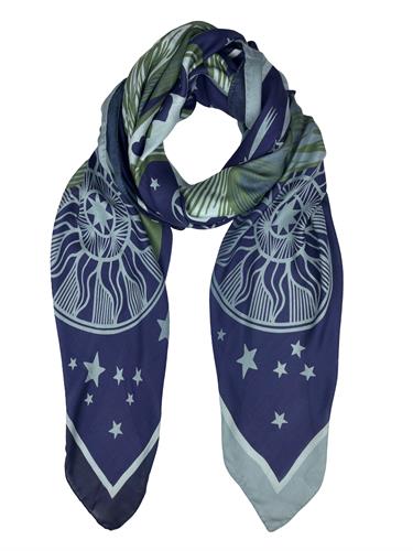 SQUARE-FOULARD 140X140 90%MODAL 10%CASHMERE