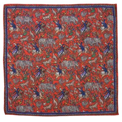 POCHETTE 33X33 100%SETA ORLO A MANO