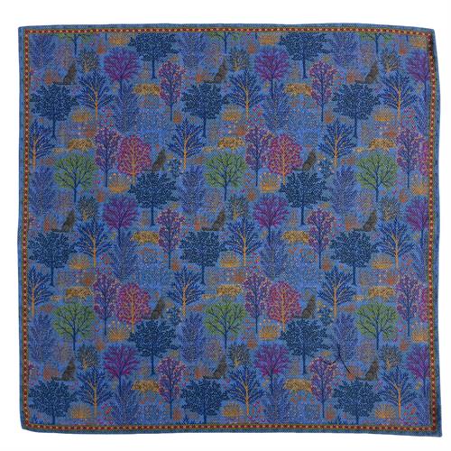 POCHETTE 33X33 100%SETA ORLO A MANO