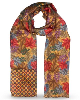 SCIARPA GASTONE DOUBLE FACE 45X180 100%SETA