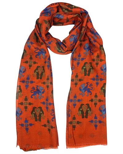 SCIARPA PARSIFAL DOUBLE FACE 100% LAMBSWOOL 70X195