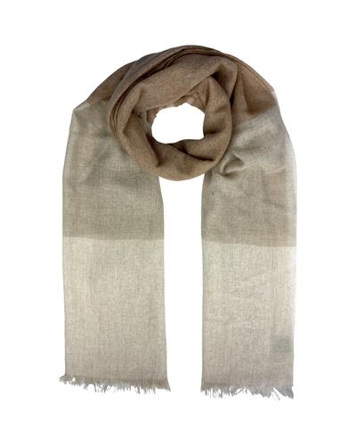 SCIARPA TRE COLORI 100%CASHMERE 60X190