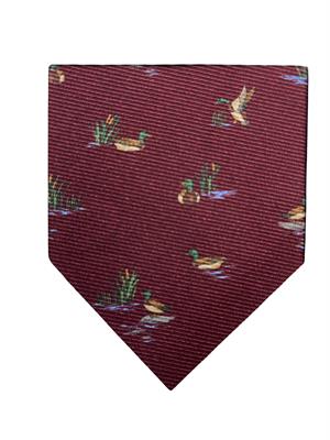 CRAVATTA BISHOP 100% SETA STAMPA