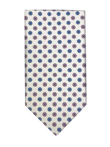 CRAVATTA BISHOP 100% SETA STAMPA