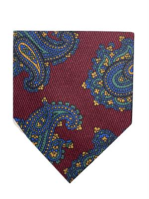 CRAVATTA BISHOP 100% SETA STAMPA