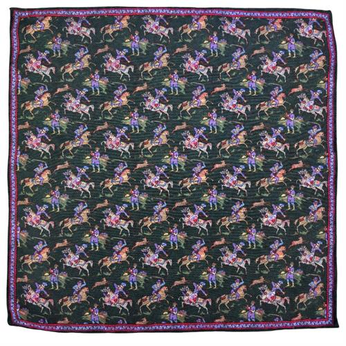 POCHETTE 33X33 100%SETA ORLO A MANO