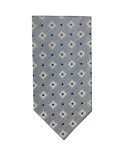 CRAVATTA CAPRI 70% COTONE 30% SETA