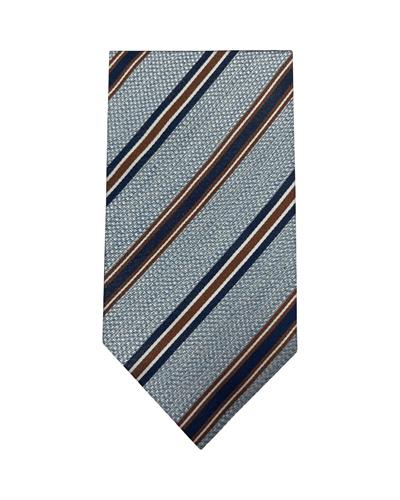 CRAVATTA CAPRI 70% COTONE 30% SETA