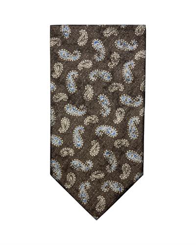 CRAVATTA BISHOP 100% SETA STAMPA