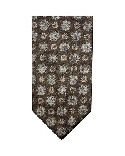 CRAVATTA BISHOP 100% SETA STAMPA