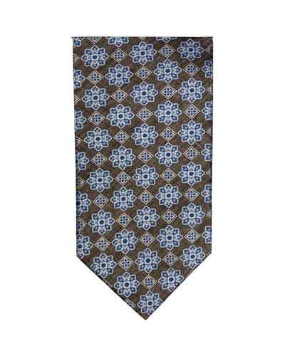 CRAVATTA BISHOP 100% SETA STAMPA