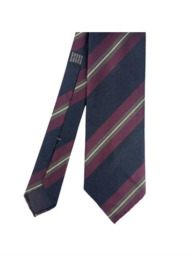 CRAVATTA SFODERATA DANDY 100%SETA JACQUARD