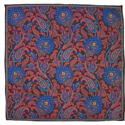 POCHETTE 33X33 100%SETA ORLO A MANO