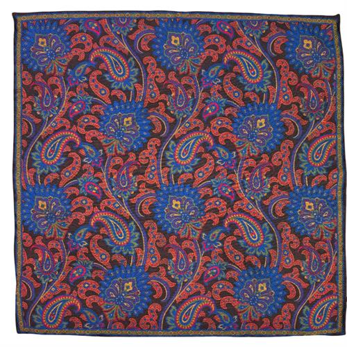 POCHETTE 33X33 100%SETA ORLO A MANO