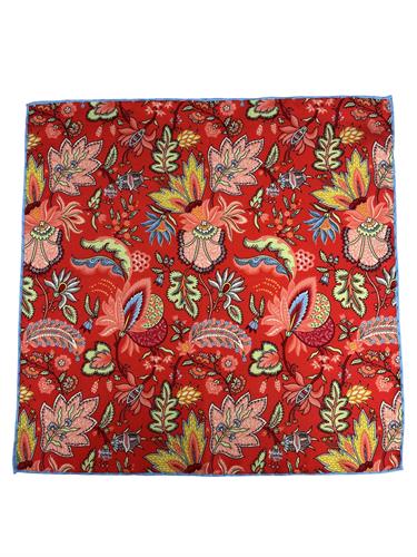POCHETTE 33X33 100%SETA ORLO A MANO