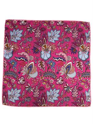 POCHETTE 33X33 100%SETA ORLO A MANO